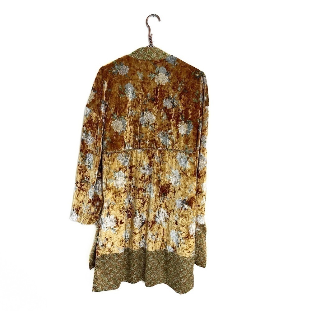 Urban Outfitters Out From Under Crushed Velvet Open Front Kimono Womens XS Small - Picture 7 of 7